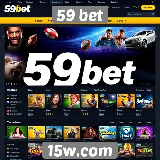 A experiência do usuário na plataforma 59 bet